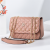 Rhombus Simple Fashion Trend Bag Women's Bag Wallet Shoulder Bag Chain Bag 17329