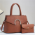 Solid Color Simple Fashion Trend Bag Tote Bag Large Capacity Hot Sale 17574