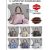 Korean Simple Solid Color Trendy Women's Bags Foreign Trade Handbag Cross-Border Tote Wallet 17671