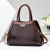 Trendy Women's Bags Versatile Gradient Color Cross-Border Hot Handbag Texture Handbag 18930