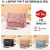 Women's Bag Handbag 2024 New Lanyard Embossed Bag Stall Goods Mother Bag Wallet 18965