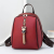 Cross-Border Hot Backpack Ornaments Travel Solid Color Backpack Women's Bag Handbag Stall Goods