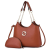 Trendy Women's Bags Handbag Lanyard Simple Pure Color All-Matching Tote Messenger Bag 18804