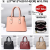 High-Grade Solid Color Tote Bag Handbag Factory Direct Sales Hot Mother Bag Stall Goods 188808