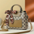 Foreign Trade Popular Style Plaid Tote Crossbody Bag Trendy Women's Bags Tote Bag Armpit Bag 18852