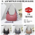 White Belt Trendy Hand-Carrying Bag 2024 Style Messenger Bag British Style Women's Bag Night Market Internet Hot 18879