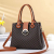 2024 New Women's Bag Trendy Hand-Carrying Bag Plaid Crossbody Bag Metal Buckle Tote Bag Bucket Bag 18890