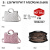 Cross-Border Hot Crossbody Handbag Trendy Chanel's Style Women's Bag Stall Wallet Tote Bag 18903