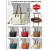 Tote Bag Large Capacity Cross-Border Fashion Handbags Trendy Women's Bags  Shoulder Bags   Wholesale 18474