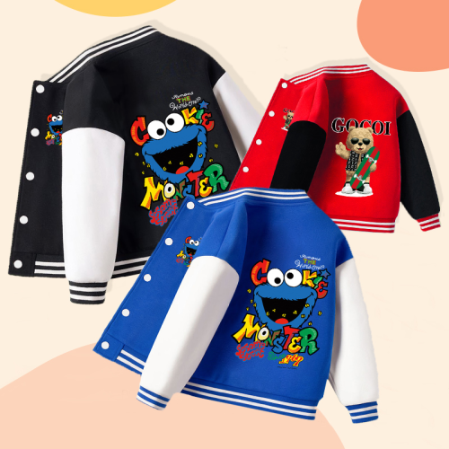 Children‘s Autumn Clothing 2023 New 6-12 Years Old Middle and Big Children Fashionable Jacket Coat Children‘s Coat Spring and Autumn Cardigan Sweater