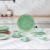 Danny Home Ceramic Bowl Plate Tableware Plate Dish Cup and Saucer Sets Nordic Marble Light Luxury Ceramic