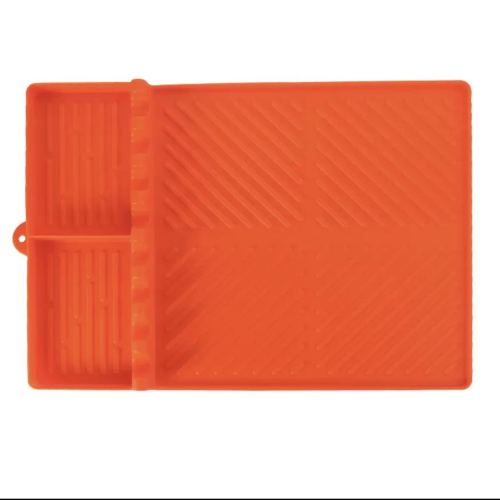 cross-border blackstone barbecue grill silicone protective pad with hook barbecue plate dustproof cleaning pad silicone baking mat