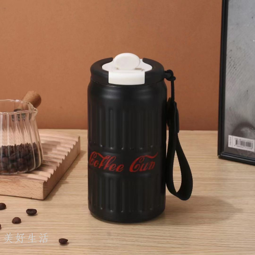 new hot sale low price 304 stainless steel vacuum cup macaron simple fashion water cup cup