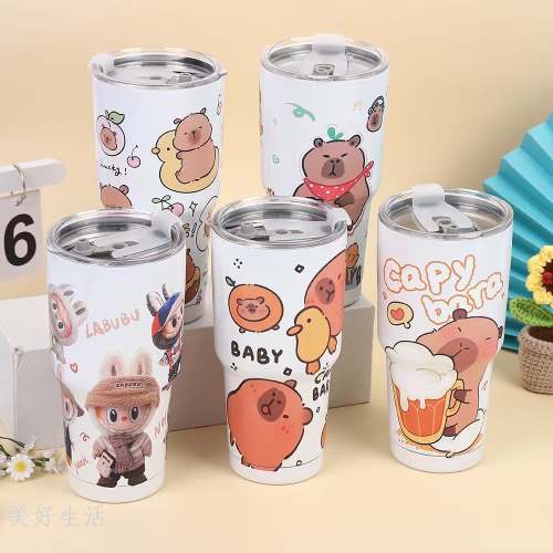 新款热卖30汽车杯304不锈钢外贸热销线上亚马逊爆款保温水杯 杯子