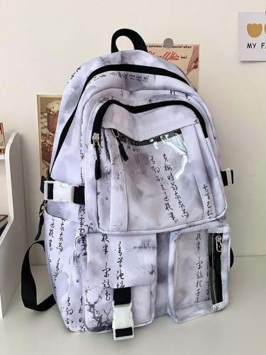 schoolbag female 2024 new junior high school student men‘s and women‘s backpacks high quality student travel backpack