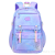 2022 Fashion Gradient Student Schoolbag Grade 1-6 Spine Protection Lightweight Backpack Wholesale