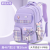 One Piece Dropshipping Fashion Cartoon Student Schoolbag Grade 1-6 Burden Alleviation Backpack Wholesale
