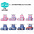 New Arrival Practical Large Capacity Three-Piece Primary School Student Schoolbag Lightweight Backpack Wholesale