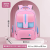 New Fashion British Style Student Grade 1-6 Schoolbag Spine Protection Burden Alleviation Backpack Wholesale