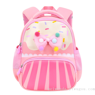 One Piece Dropshipping Toddler Student Schoolbag Lightweight Spine-Protective Backpack Wholesale