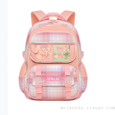 One Piece Dropshipping Fashion All-Match Student Grade 1-6 Schoolbag Lightweight and Large Capacity Backpack