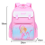 Cross-Border New Arrival Cartoon Student Schoolbag Grade 1-6 Large Capacity Spine Protection Lightweight Backpack