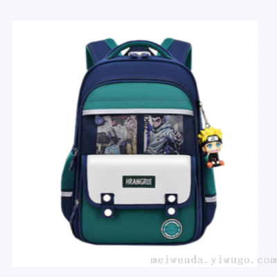 One Piece Dropshipping Fashion Trend Student Grade 1-6 Schoolbag Large Capacity Lightweight Backpack Wholesale