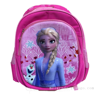 Cross-Border Cartoon Student Schoolbag Burden Reduction Spine Protection Backpack Wholesale