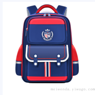 One Piece Dropshipping Fashion British Schoolbag Student Grade 1-6 Lightweight Easy Storage Backpack Wholesale