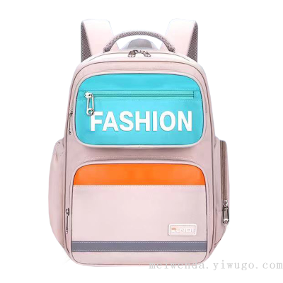 One Piece Dropshipping Fashion All-Match Student Schoolbag Large Capacity Lightweight Backpack Wholesale