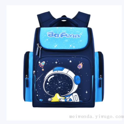 One Piece Dropshipping New Cartoon Fashion Student Grade 1-6 Schoolbag Large Capacity Spine Protection Backpack