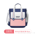 One Piece Dropshipping Fashion British Style Student Tuition Bag Large Capacity Portable Bag Wholesale