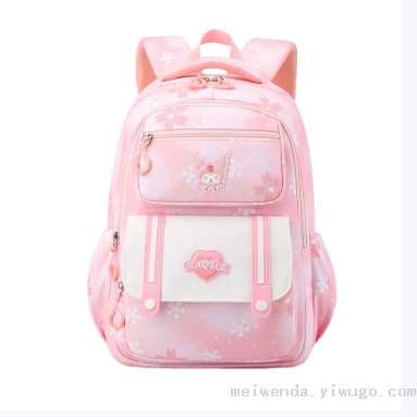 One Piece Dropshipping New Fashion Trendy Student Schoolbag Large Capacity Spine Protection Backpack Wholesale