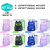 One Piece Dropshipping Fashion Gradient Primary School Student Schoolbag Large Capacity Burden Reduction Light Backpack
