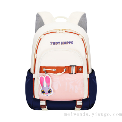 One Piece Dropshipping Fashion Cartoon Student Schoolbag Large Capacity Spine Protection Portable Backpack