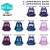 One Piece Dropshipping Fashion British Style Students Grade 1-6 Spine Protection Burden Alleviation Backpack Wholesale