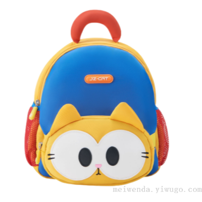 One Piece Dropshipping Fashion Toddler School Bag Cartoon Super Light and Burden-Free Backpack Wholesale
