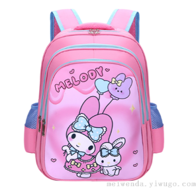 Cartoon Student Schoolbag Grade 1-6 Schoolbag Burden Reduction Portable One-Piece Delivery Backpack