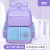 New British Style Student Grade 1-6 Schoolbag Burden Reduction Portable Easy Storage Backpack
