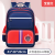 New British Style Student Grade 1-6 Schoolbag Burden Reduction Portable Easy Storage Backpack