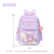 One Piece Dropshipping Fashion Cartoon Student Schoolbag Burden Reduction Large Capacity Spine Protection Backpack