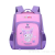 One Piece Dropshipping Fashion Primary School Student Schoolbag Large Capacity Spine Protection Lightweight Backpack