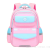 New Fashion British Student Schoolbag Large Capacity Spine Protection Lightweight Backpack