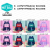 New Fashion British Style Student Grade 1-6 Schoolbag Burden Reduction Portable Backpack