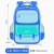 One Piece Dropshipping Fashion Student Large Capacity Schoolbag Burden Alleviation Backpack Waterproof Lightweight Bags