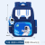 One-Piece Delivery British Style Schoolbag Cartoon Burden Reduction Backpack Large Capacity Waterproof Bag