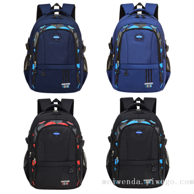 One Piece Dropshipping Student Schoolbag 1-6 Grade Spine Protection Large Capacity Backpack Wear-Resistant Bag