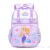 Cross-Border Cartoon Student Schoolbag Portable Burden Alleviation Bapa rge Capacity Bag