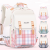 one piece dropshipping fashion plaid bag student schoolbag large capacity spine protection backpack wear-resistant bag