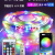 Rubber-Covered Wire Light Usb Remote Control Colorful Color Changing Horse Running Light Camping Ambience Light Music Bluetooth App Intelligent Voice Control Induction